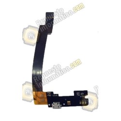 Flex conector de carga +Microfono BQ Aquaris E5 (Nuevo) (3G)