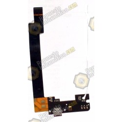 Flex conector de carga +Microfono BQ Aquaris E5 (TFT5K0858FPC) (IPS5K0759FPC) (desmontado)
