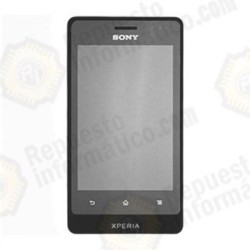 Pantalla (lcd+tactil+marco) xperia Go Negra (nueva)