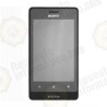 Pantalla (lcd+tactil+marco) xperia Go Negra (nueva)