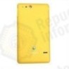 Tapa trasera xperia Go st27 Amarilla