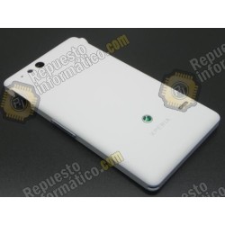 Tapa trasera xperia Go St27 Blanca (Desmontaje)