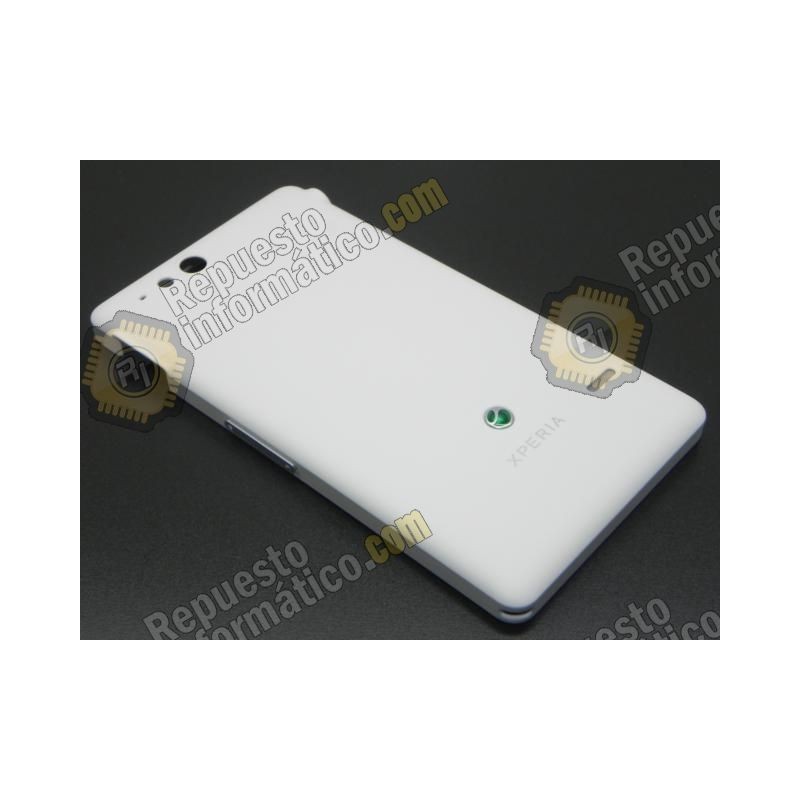 Tapa trasera xperia Go St27 Blanca (Desmontaje)