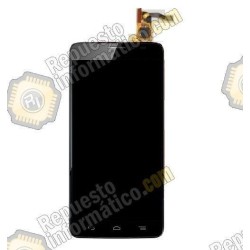 Pantalla (lcd+tactil) Alcatel One Touch Idol X (6040d) (S/Marco)(Negro)