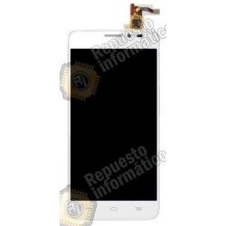 Pantalla completa para Alcatel One Touch Idol X (6040d) (S/Marco)(Blanco)