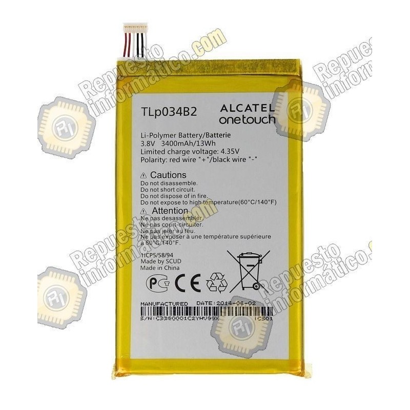 Bateria alcatel S9  (TLP034B2)