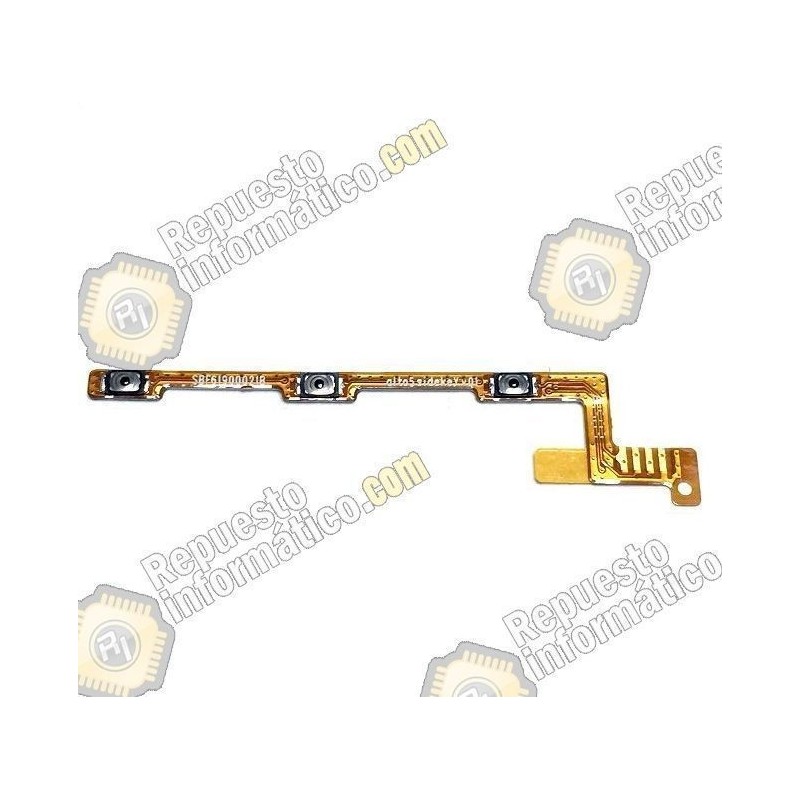 Flex Botones Laterales Alcatel One Touch Pop 2