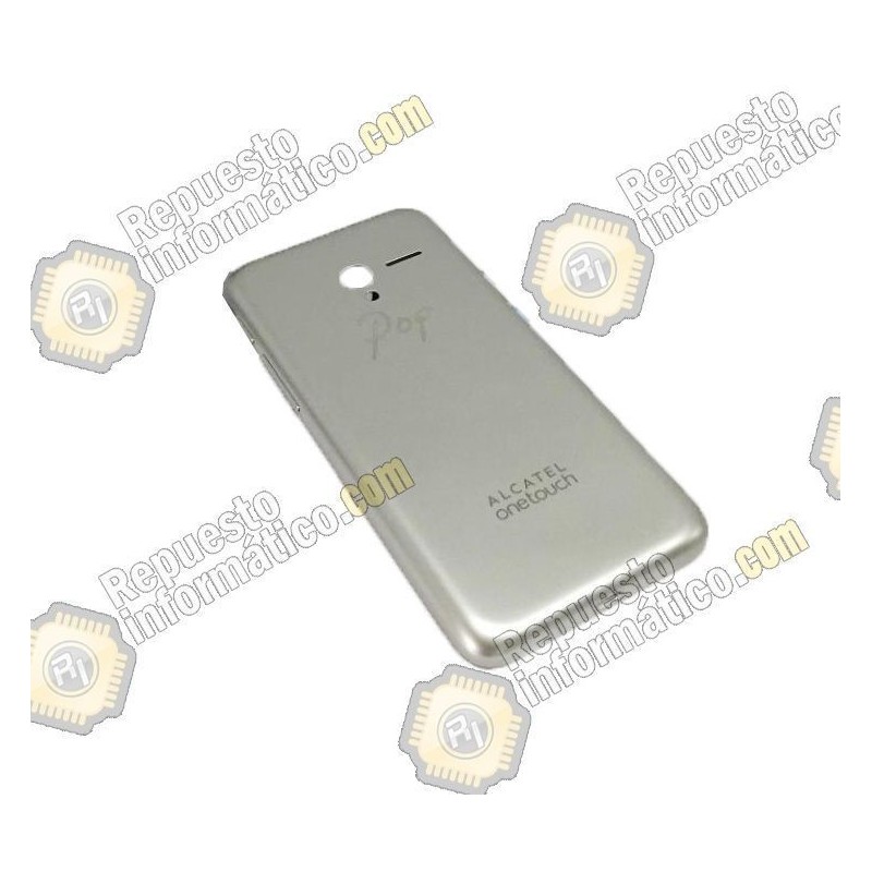 Tapa Trasera Alcatel One Touch Pixi 3 (5.0) 5015X 5015D 5065 5015 (Plata) (Desmontaje)