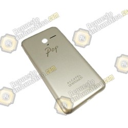 Tapa Trasera Alcatel One Touch Pixi 3 (5.0) 5015X 5015D 5065 5015 (Dorada) (Desmontaje)