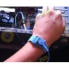 Pulsera antiestática con resistencia de 1 Mega Ohm AZUL