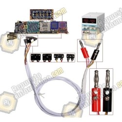 Cable dummy de alimentacion directa desde fuente a iphone