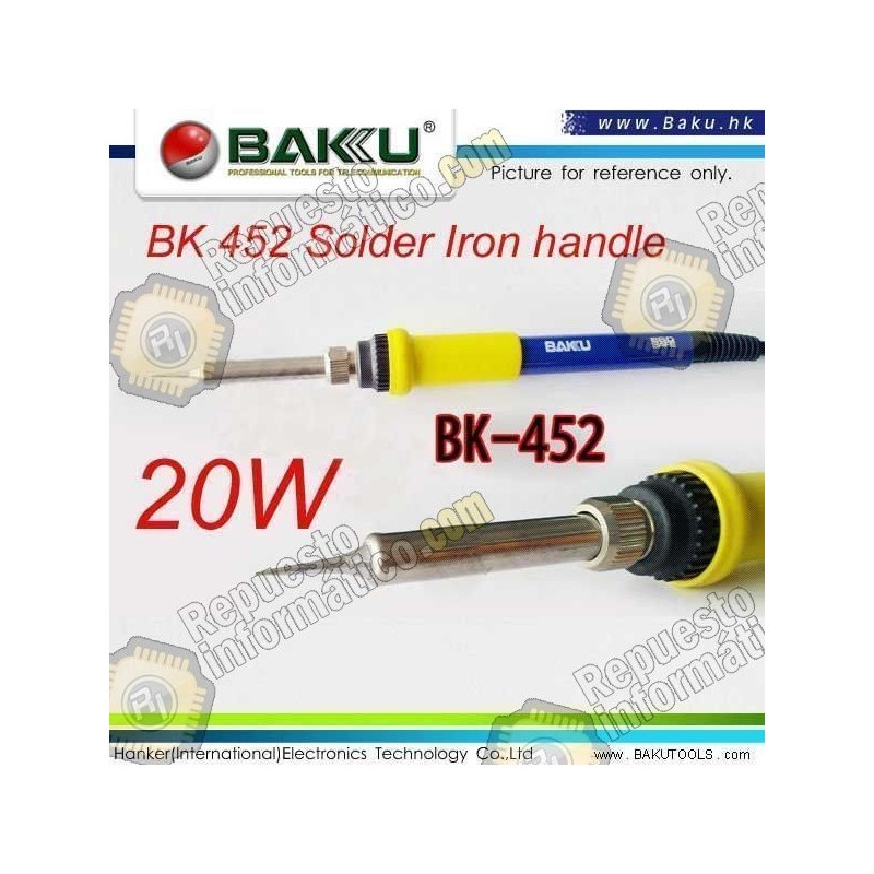 Soldador complemento (Repuesto cautin) estación de Soldadura BK-452
