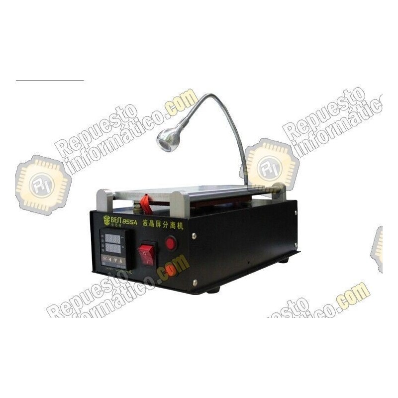 Maquina de Separar pantalla con sistema de succión + iluminación led  (Bomba de succión incluida)