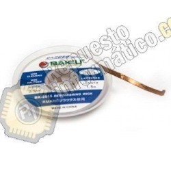 Malla para desoldadura baku