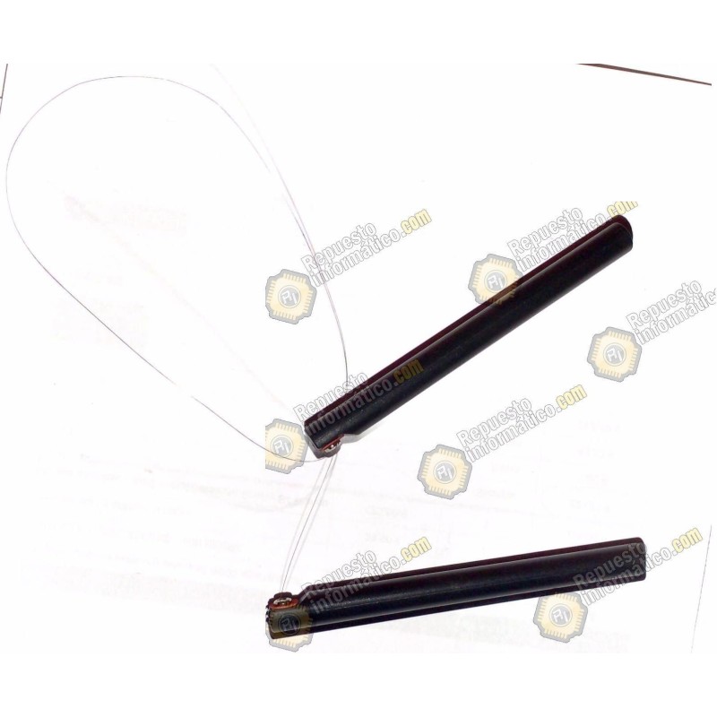 Soporte de hilo metalico para separar pantallas