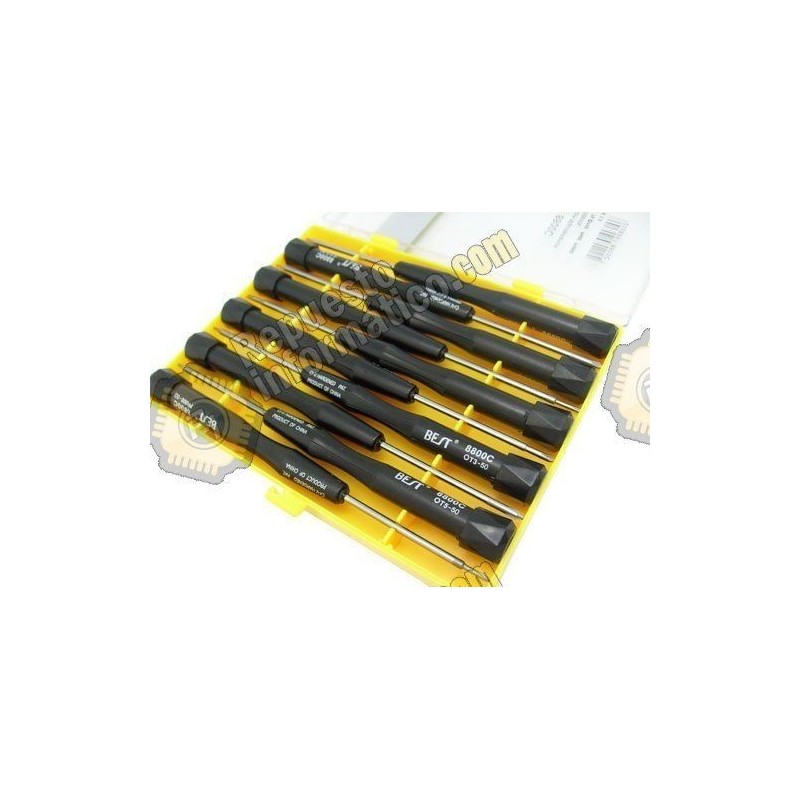 Kit de 10  destornilladores Best 8800C