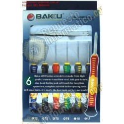 Juego de destornilladores BK-6000A