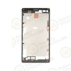 MARCO FRONTAL ORIGINAL SONY XPERIA L C2104, C2105,  NEGRO