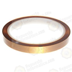 Cinta Kapton 8mm (0.8 cm * 10mts) (Anticalorica 1 cara)