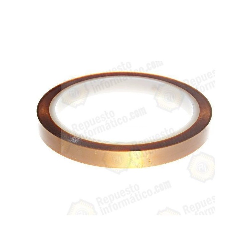 Cinta Kapton 8mm (0.8 cm * 10mts) (Anticalorica 1 cara)