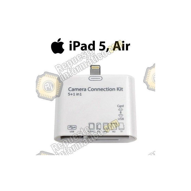 ADAPTADOR 5 EN 1 IPHONE 5/IPAD 4 / ipad 5