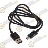 Cable datos micro USB 100% Original Samsung (Negro) (Usado)