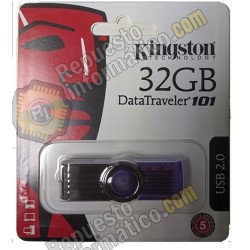 USB KINGSTON 32GB DATATRAVELER 101 2.0 DT101G2/32GB