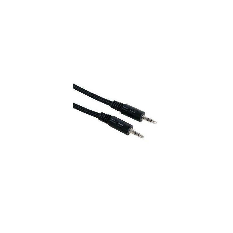 CABLE AUDIO MINIJACK 3.5MM M/M 1.50M