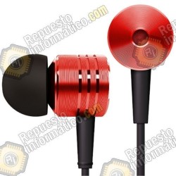 Cascos Earphone Piston 2 para Xiaomi Mi3 u otros dispositiivos (Rojo) (metal)