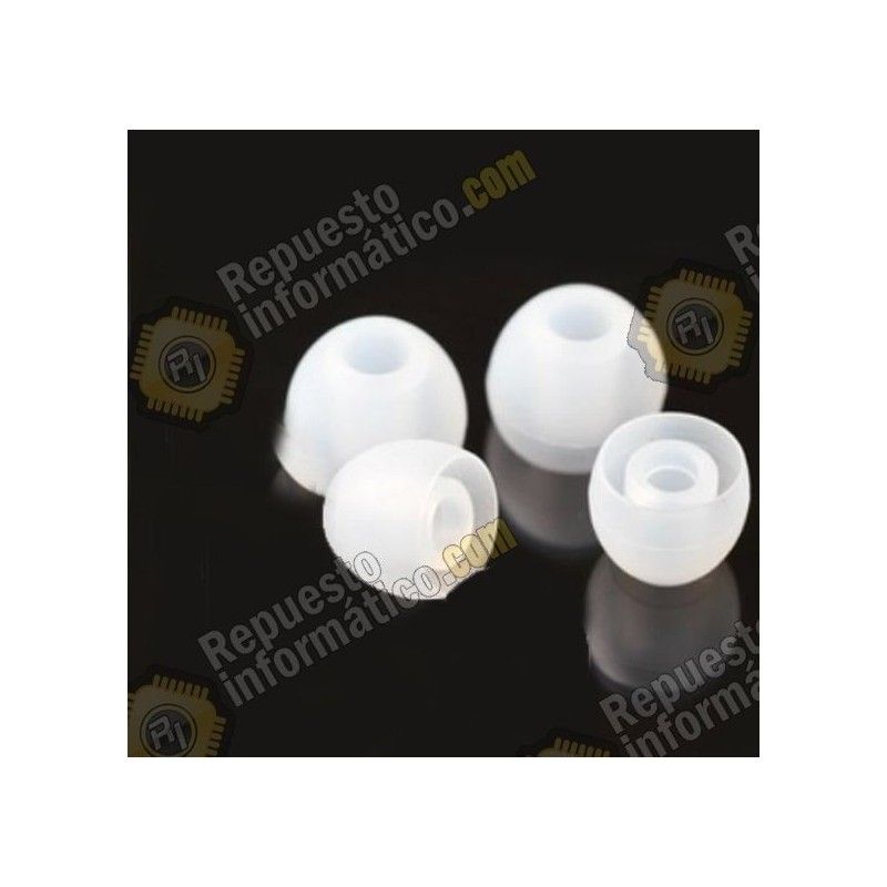 Pack 4 Almohadillas para Cascos modelo (Shure olive) (Blancas)