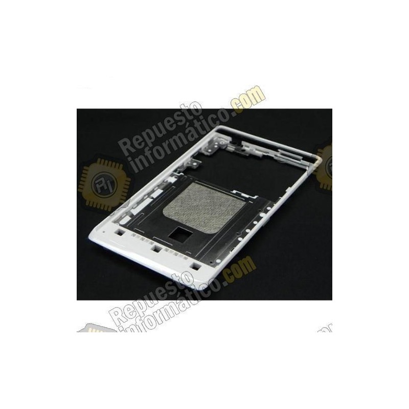 Carcasa intermedia Xperia E (blanca)