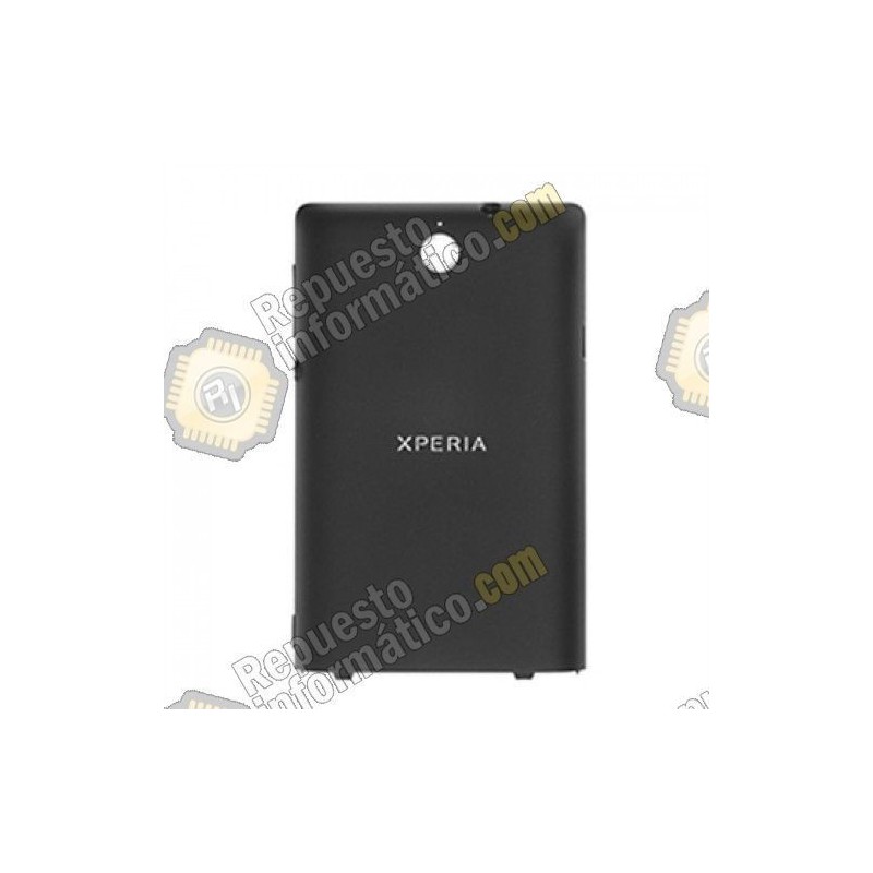Tapa trasera para XPERIA E (negra) (Desmontaje)
