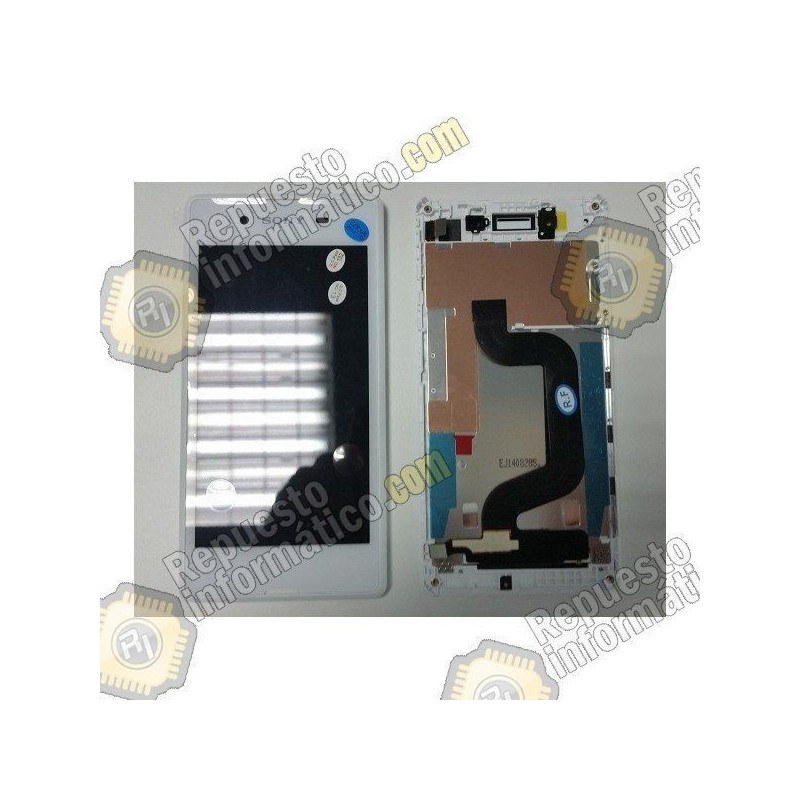 Pantalla Lcd + Tactil  Xperia E3 (D2202,D2203) blanca (sin marco)