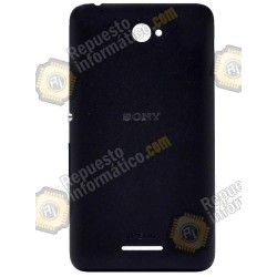 Tapa trasera negra Xperia E4 E2105, E4 Dual E2115