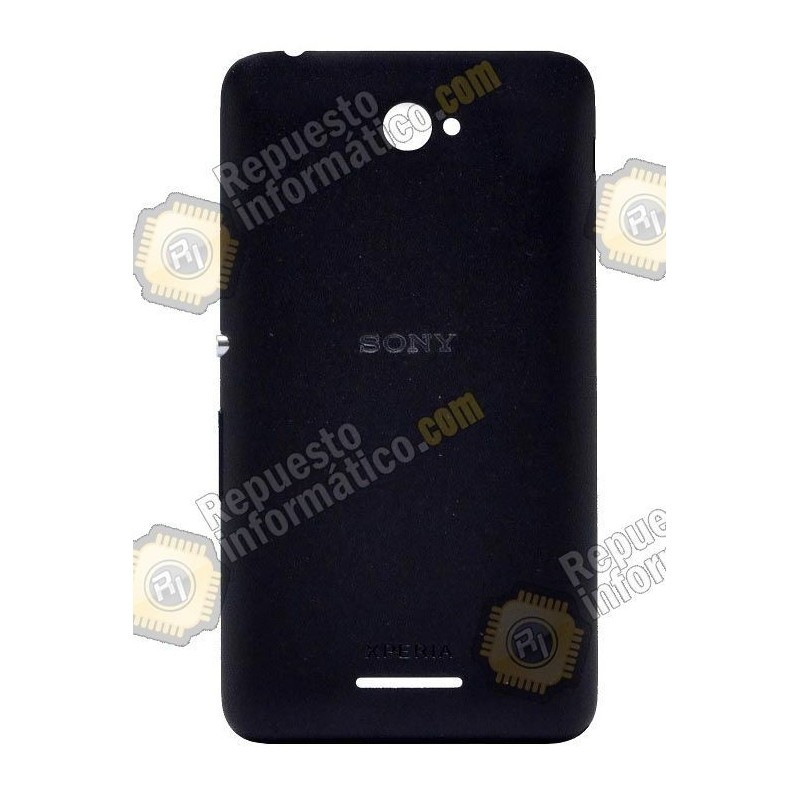 Tapa trasera negra Xperia E4 E2105, E4 Dual E2115