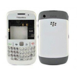 CARCASA BLACKBERRY BLANCA COMPLETA