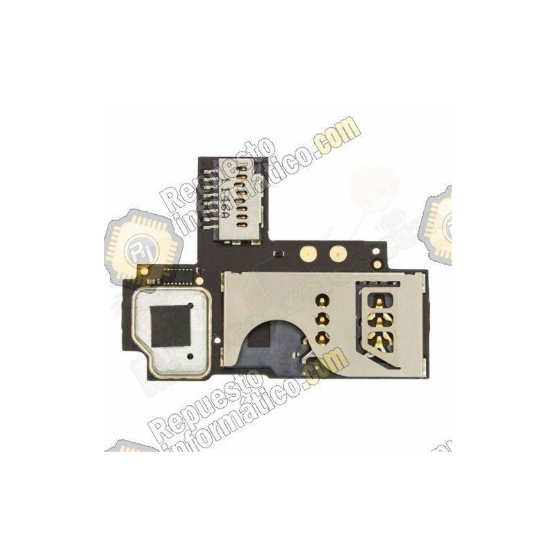 Lector Sim + Micro SD Blackberry Curve 9360