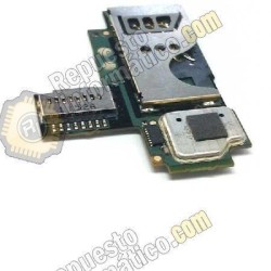 Lector Sim + Micro SD Blackberry Curve 9360