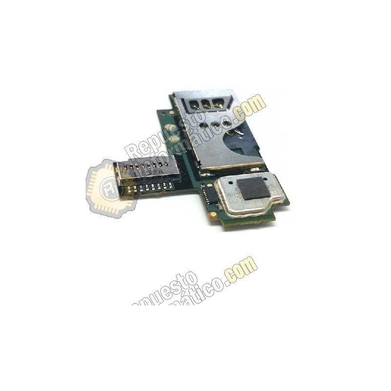 Lector Sim + Micro SD Blackberry Curve 9360