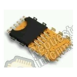 Conector lector Sim Blackberry 9900