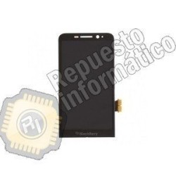 Pantalla Completa para Blackberry Z30 con marco (Negra)