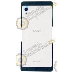 Tapa trasera para Sony xperia M4 blanca
