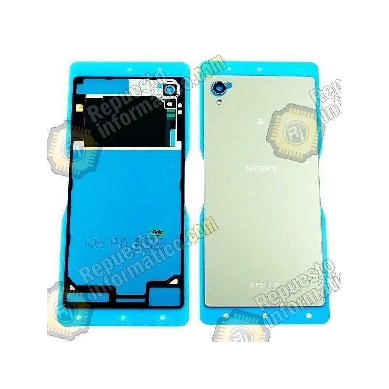 Tapa trasera para Sony xperia M4 silver