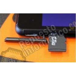 Tapa Micro SD negra Xperia M4 Aqua E2303