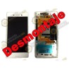 Pantalla (Lcd+tactil+marco) Xperia M4 Aqua Blanca (Desmontaje)