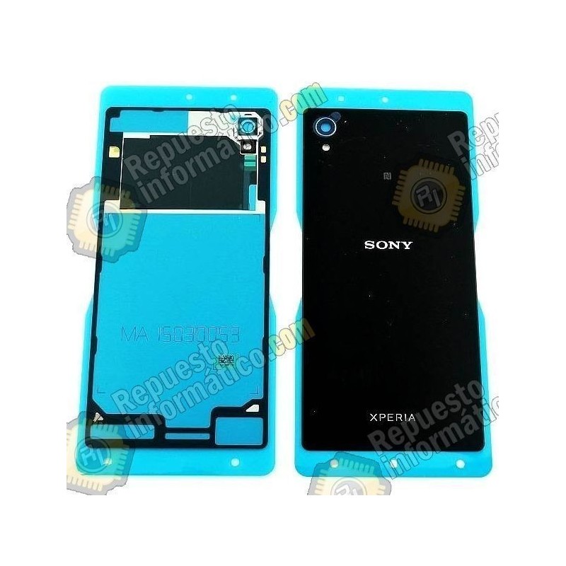 Tapa trasera para Sony xperia M4 negra