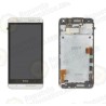 Pantalla (lcd+táctil+marco) Htc one M7 Blanca
