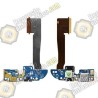Flex de carga + jack audio HTC ONE M8 831C