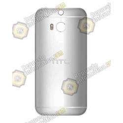 Tapa trasera HTC ONE M8 (831C) (gris) (Desmontaje)