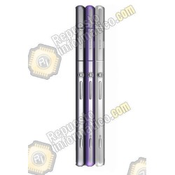 Marco metalico violeta  XPERIA Z2 D6503 (SWAP)